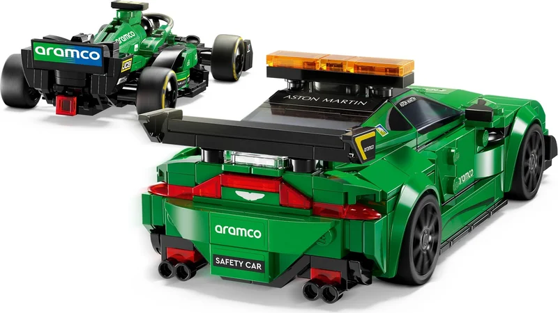 Aston Martin Vantage Safety Car & AMR23 - View 3
