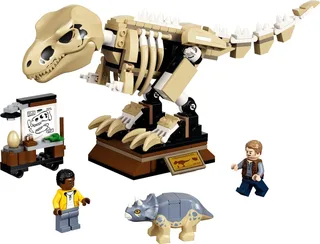 LEGO 76940-1 T. rex Dinosaur Fossil Exhibition — 198 pieces, released 2021