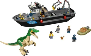 LEGO 76942-1 Baryonyx Dinosaur Boat Escape — 309 pieces, released 2021