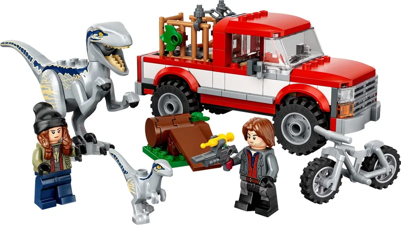 LEGO 76946-1 Blue & Beta Velociraptor Capture — 181 pieces, Jurassic World theme