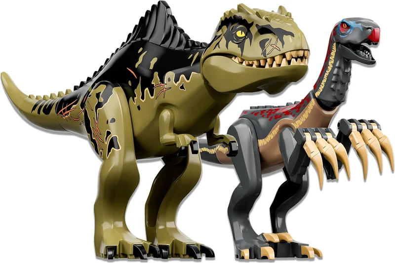 Giganotosaurus & Therizinosaurus Attack - View 5