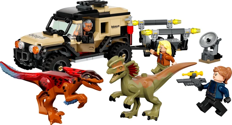 LEGO 76951-1 Pyroraptor & Dilophosaurus Transport — 254 pieces, Jurassic World theme