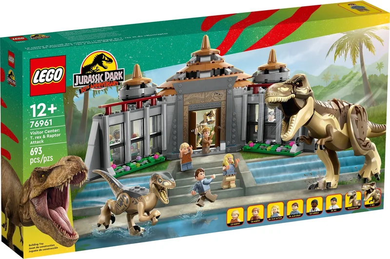 Visitor Center: T. rex & Raptor Attack - View 2
