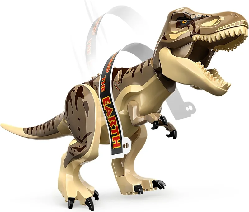 Visitor Center: T. rex & Raptor Attack - View 4