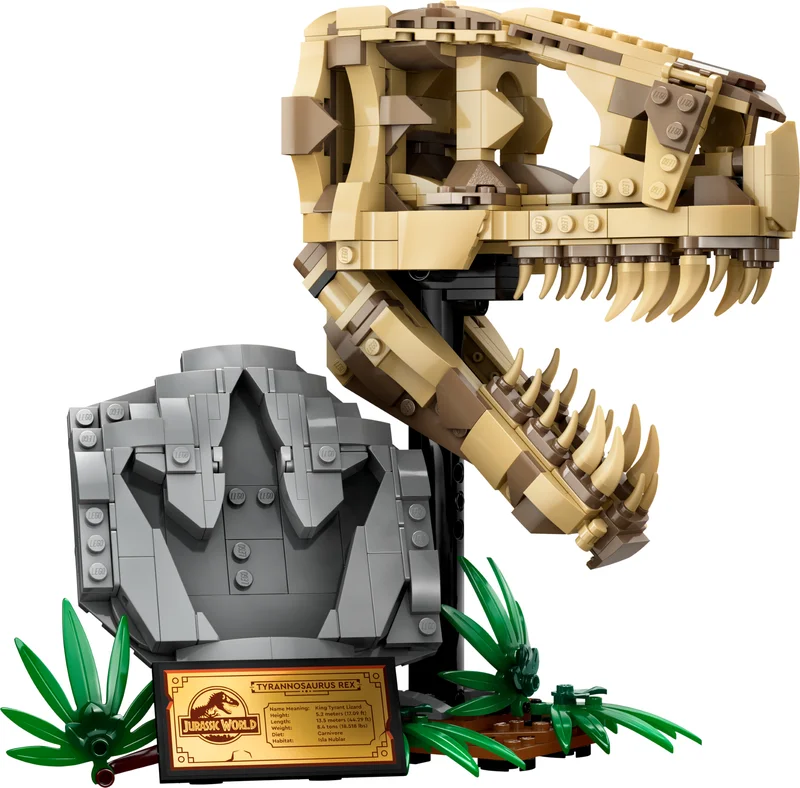 LEGO 76964-1 Dinosaur Fossils: T. rex Skull — 577 pieces, Jurassic World theme