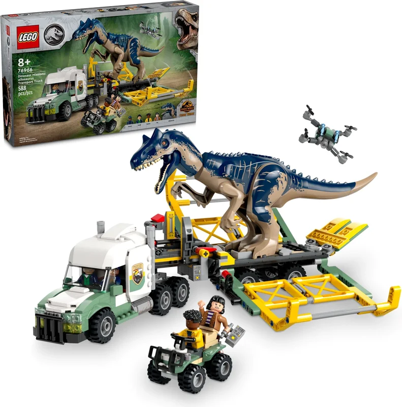 Dinosaur Missions: Allosaurus Transport Truck - View 7