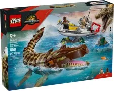 Brick-Built Mosasaurus Boat Mission - View 2