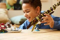 Brick-Built Mosasaurus Boat Mission - View 5