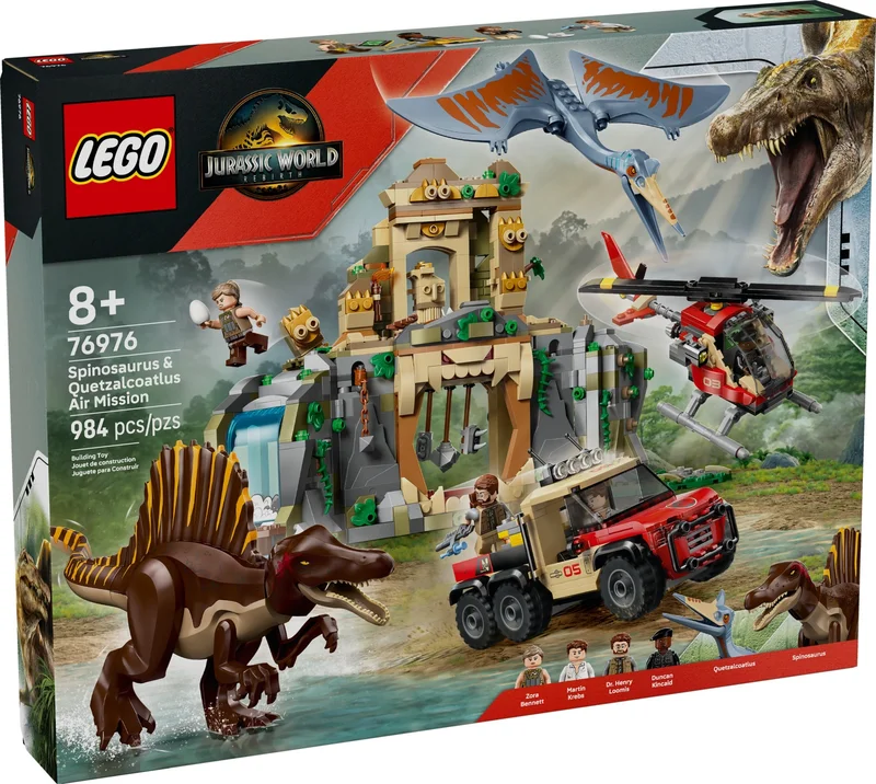 Spinosaurus & Quetzalcoatlus Air Mission - View 2
