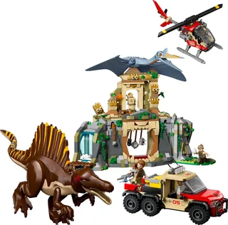 LEGO 76976-1 Spinosaurus & Quetzalcoatlus Air Mission — 984 pieces, Jurassic World theme