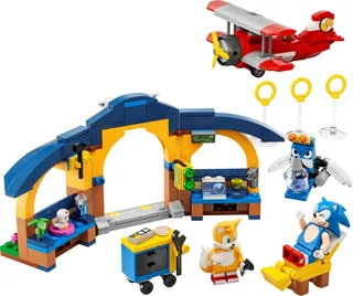 LEGO 76991-1 Tails' Workshop and Tornado Plane — 376 pieces, Sonic The Hedgehog theme