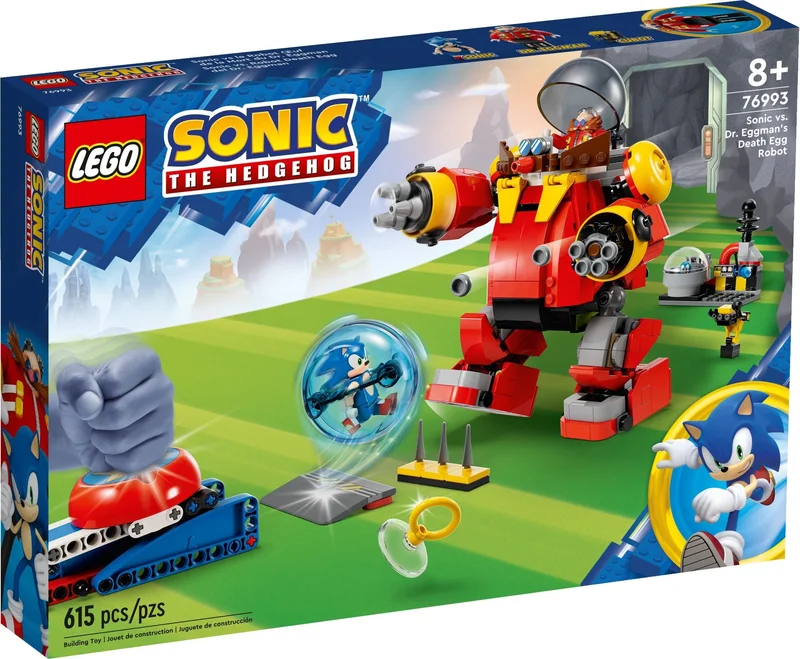 Sonic vs Dr Eggman's Death Egg Robot - View 2