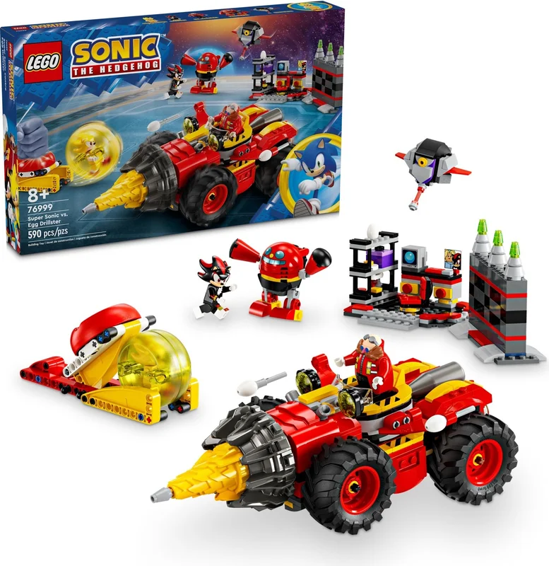 Super Sonic vs. Egg Drillster - View 3