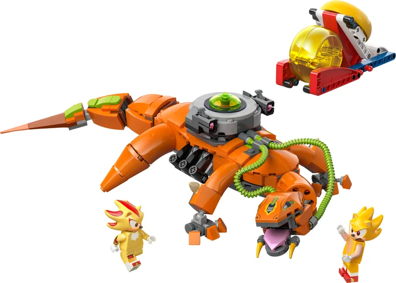 LEGO 77003-1 Super Shadow vs. Biolizard — 419 pieces, Sonic The Hedgehog theme
