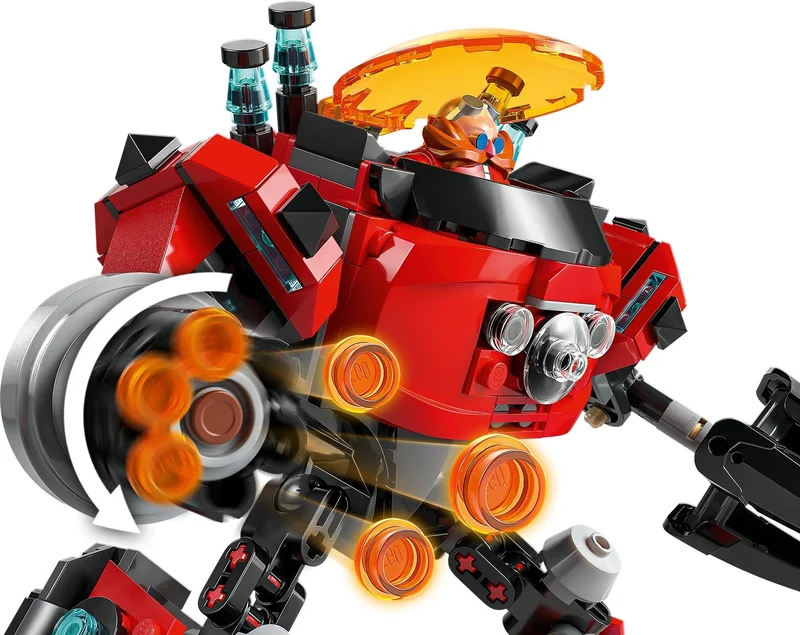 Knuckles vs. Dr. Eggman Egg Crusher Mech - View 6