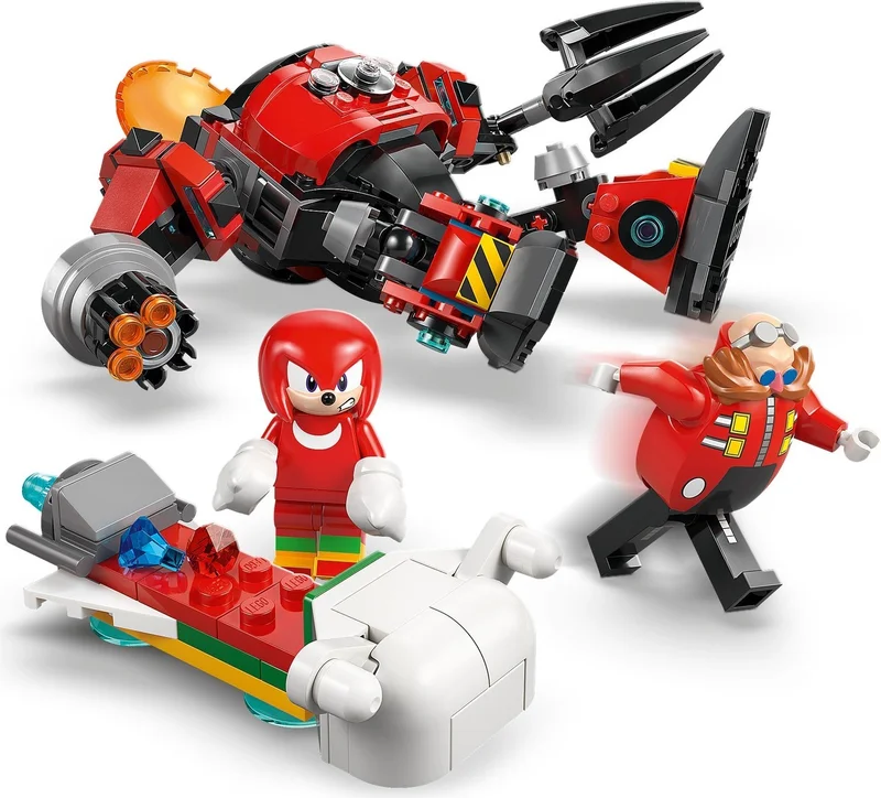 Knuckles vs. Dr. Eggman Egg Crusher Mech - View 7