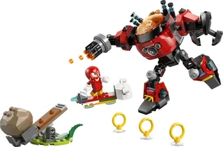 LEGO 77005-1 Knuckles vs. Dr. Eggman Egg Crusher Mech — 350 pieces, released 2025