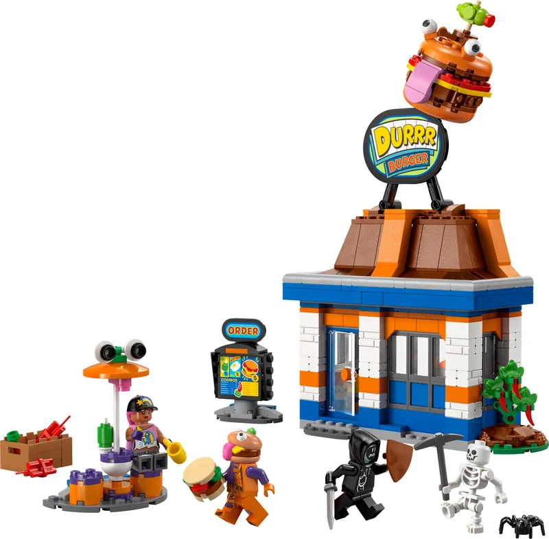 LEGO 77076-1 Durrr Burger Restaurant — 546 pieces, Fortnite theme