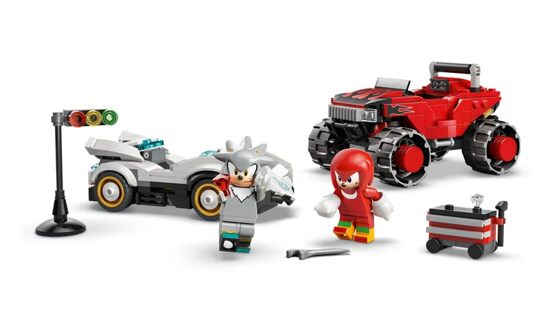 Silver's Car vs. Knuckles' Monster Truck - View 4