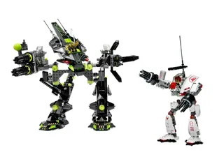LEGO 7713-1 Bridge Walker vs. White Lightning — 657 pieces, released 2006