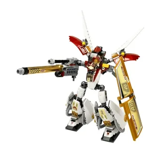 LEGO 7714-1 Golden Guardian [Limited Gold Edition] — 267 pieces, Exo-Force theme