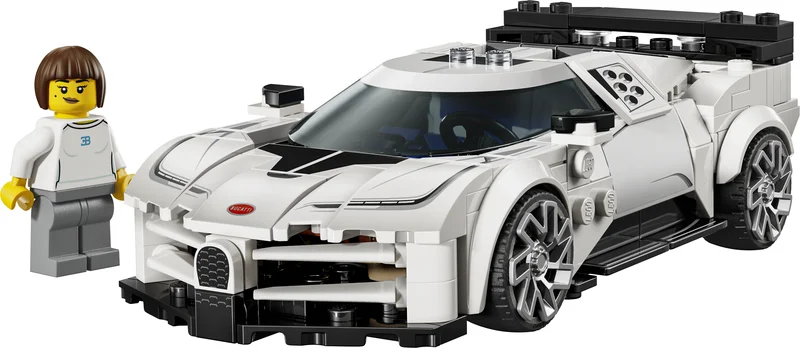 LEGO 77240-1 Bugatti Centodieci Hyper Sports Car — 298 pieces, Speed Champions theme