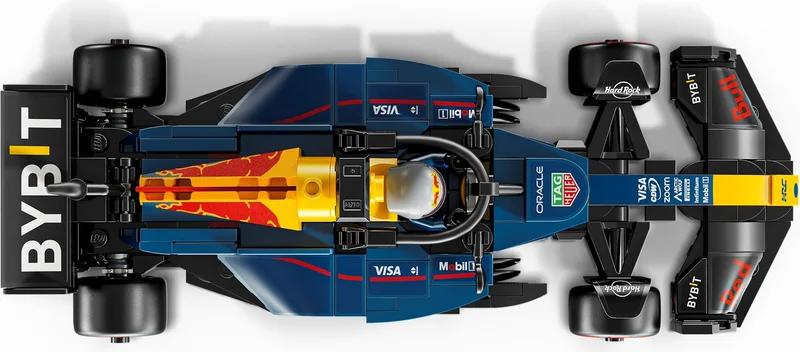 Oracle Red Bull Racing RB20 F1 Race Car - View 5