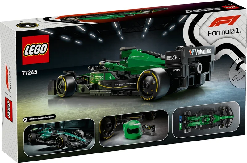 Aston Martin Aramco F1 AMR24 Race Car - View 2