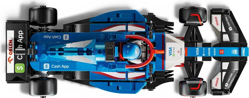 Visa Cash App RB VCARB 01 F1 Race Car - View 6