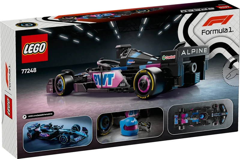 BWT Alpine F1 Team A524 Race Car - View 2