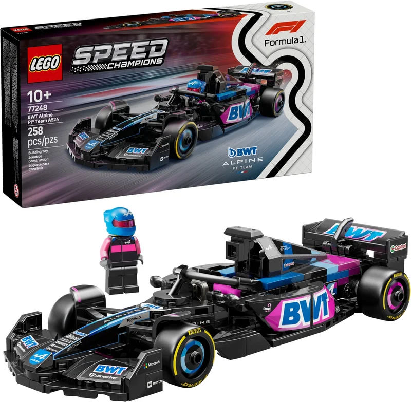 BWT Alpine F1 Team A524 Race Car - View 3