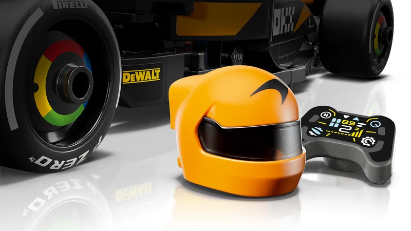 McLaren F1 Team MCL38 Race Car - View 2