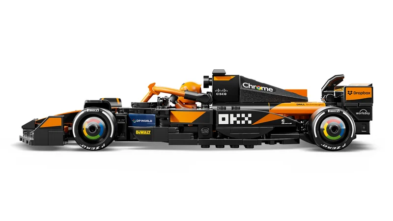 McLaren F1 Team MCL38 Race Car - View 3