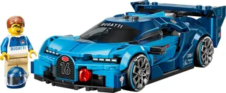 LEGO 77253-1 Bugatti Vision GT Hyper Sports Car — 284 pieces, Speed Champions theme