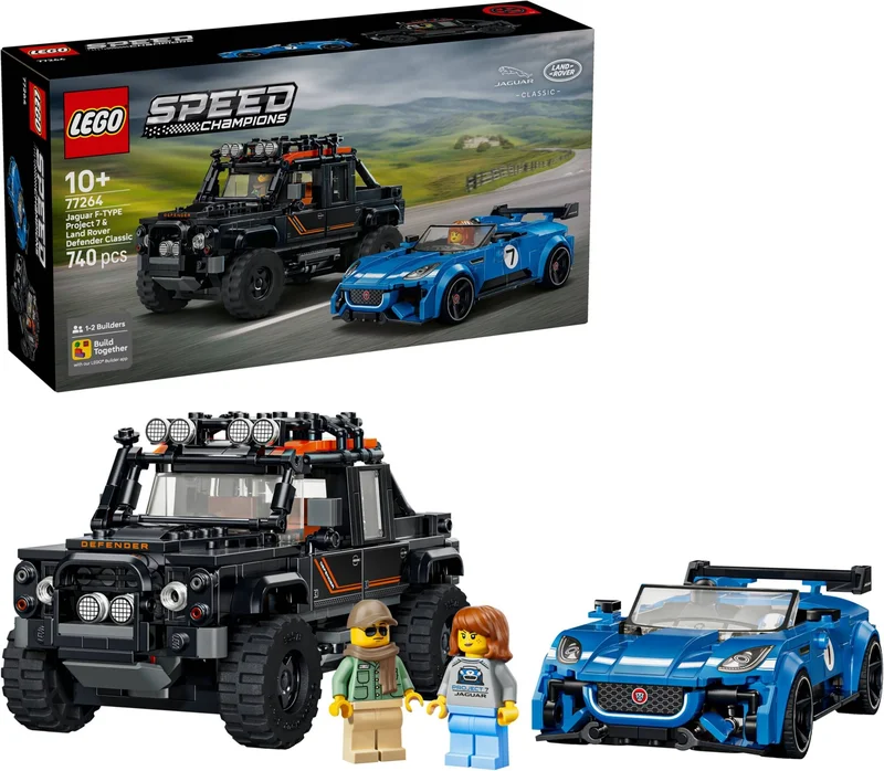 Jaguar F-TYPE Project 7 & Land Rover Defender Classic - View 3