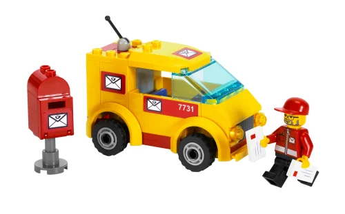 Mail Van - LEGO Set 7731-1 - 2008