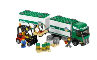 LEGO 7733-1 Truck & Forklift — 343 pieces, City theme