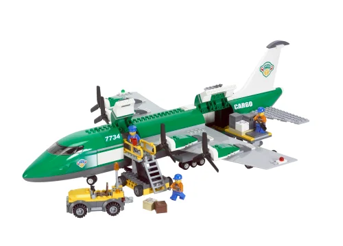 Cargo Plane - LEGO Set 7734-1 - 2008