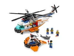 Coast Guard Helicopter and Life Raft - View 2