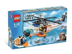 Coast Guard Helicopter and Life Raft - View 3