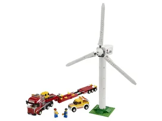 LEGO 7747-1 Wind Turbine Transport — 444 pieces, released 2009