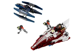 LEGO 7751-1 Ahsoka's Starfighter and Vulture Droid — 291 pieces, released 2009