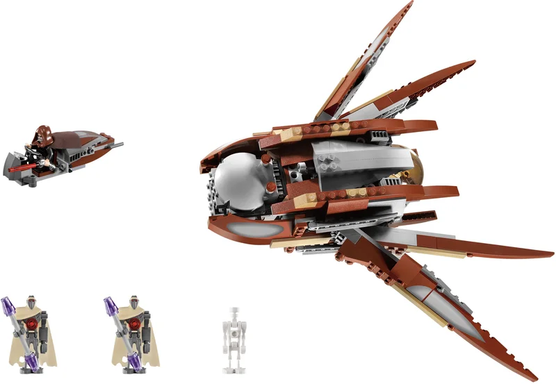 Count Dooku's Solar Sailer - LEGO Set 7752-1 - 2009
