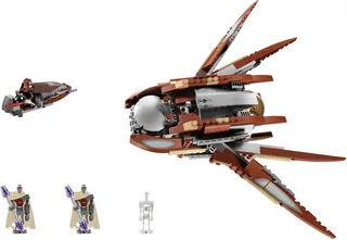 LEGO 7752-1 Count Dooku's Solar Sailer — 385 pieces, released 2009