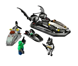 LEGO 7780-1 The Batboat: Hunt for Killer Croc — 195 pieces, released 2006