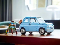Fiat 500 - Bright Light Blue Version - View 3