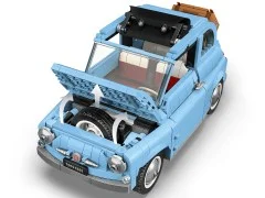 Fiat 500 - Bright Light Blue Version - View 8