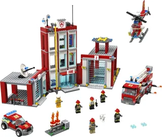 LEGO 77944-1 Fire Station Headquarters — 910 pieces, released 2021