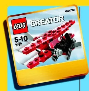 LEGO 7797-1 Bi-Plane — 37 pieces, released 2008