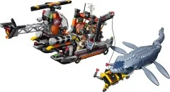 Mosasaurus Dinosaur Boat Attack - View 2
